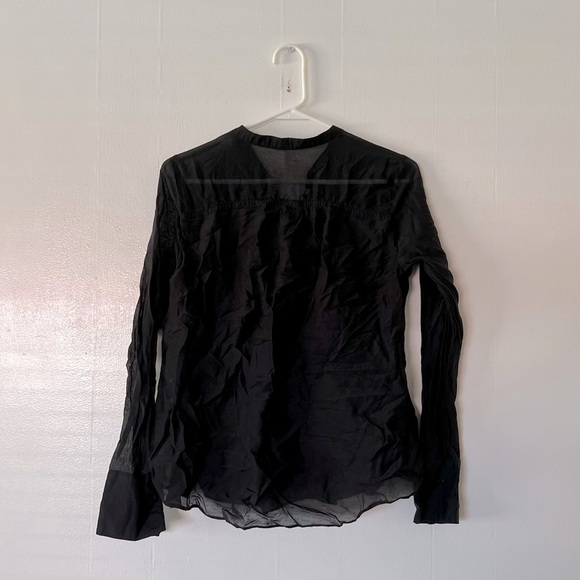 Free People Through and Through Top in Black - Picture 3 of 7